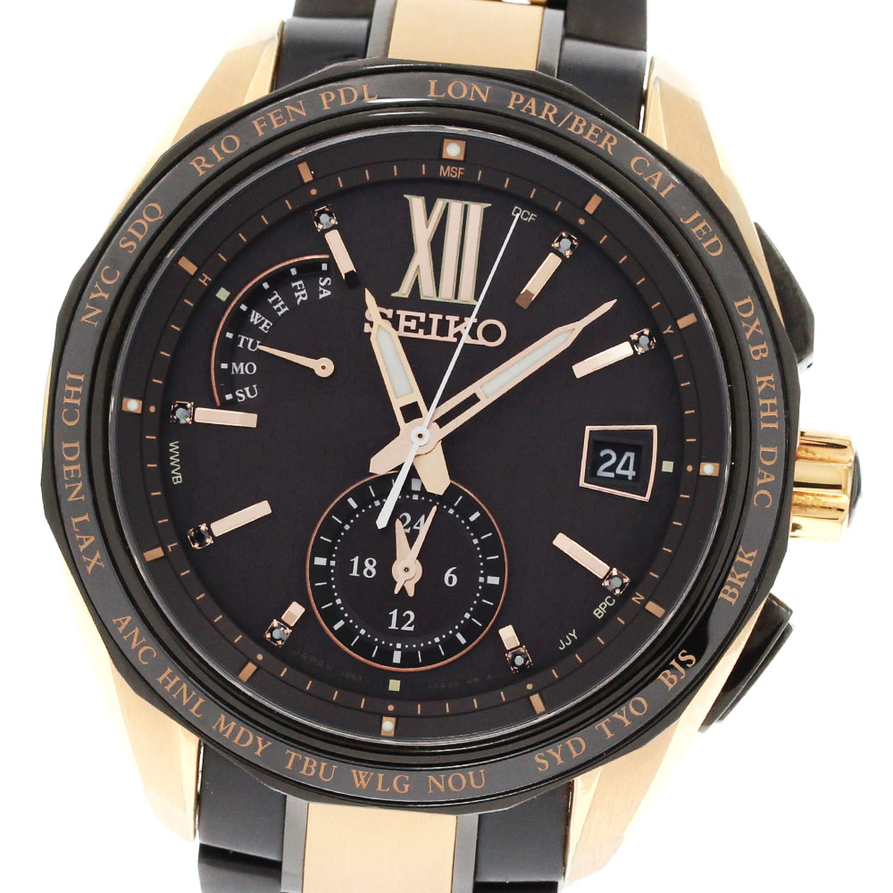 SEIKO セイコー TITANIUM SAGA163 8B82-0AN0 SEIKO 【SEIKO】セイコー ブライツ SAGA163 8B82-0AN0 ソーラー