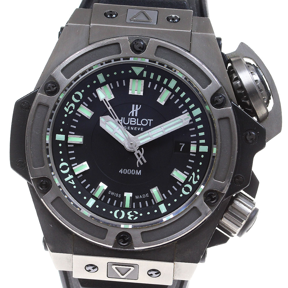 ウブロ HUBLOT 731.NX.1190.RX オーシャノグラフィック キングパワー 4000チタニウム 自動巻き メンズ 保証書付き_795862【中古】 478,082円