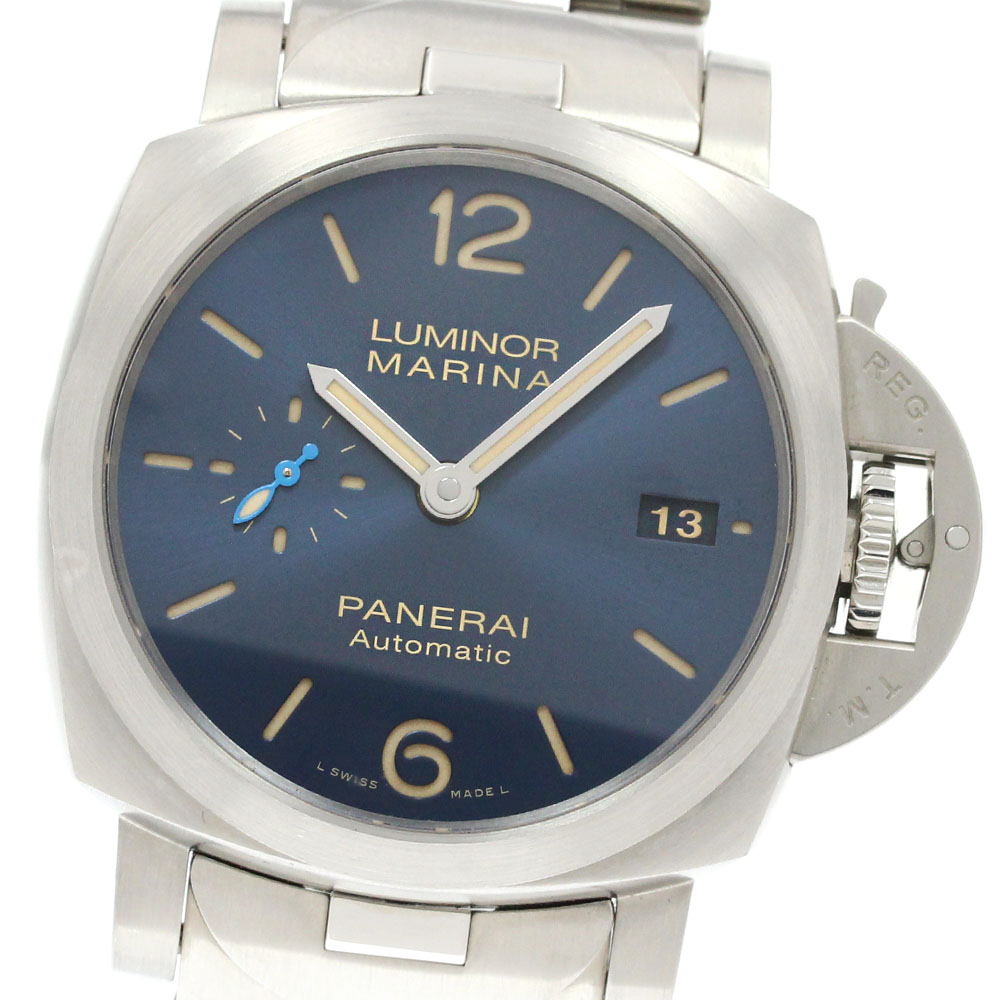 パネライ PANERAI PAM01028 ルミノール マリーナ スモールセコンド 自動巻き メンズ 良品 _810316【中古】｜CLOSER