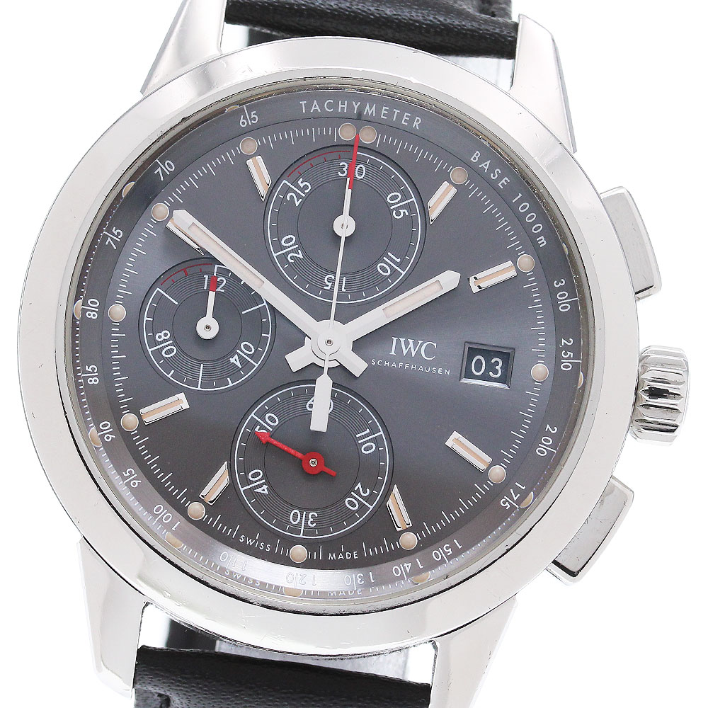 IWC SCHAFFHAUSEN IW380702 インヂュニア ルドルフ・カラツィオラ 750本限定 クロノグラフ 自動巻き メンズ 保証書付き_862553【中古】