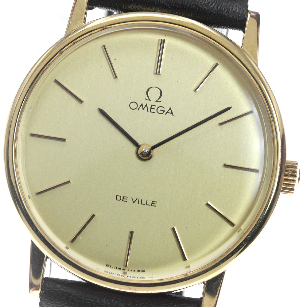 稼働品✨OMEGA オメガ　DeVille デビル　手巻き　625 オメガ デビル OMEGA DE VILLE レディース Cal.625 ラウンド