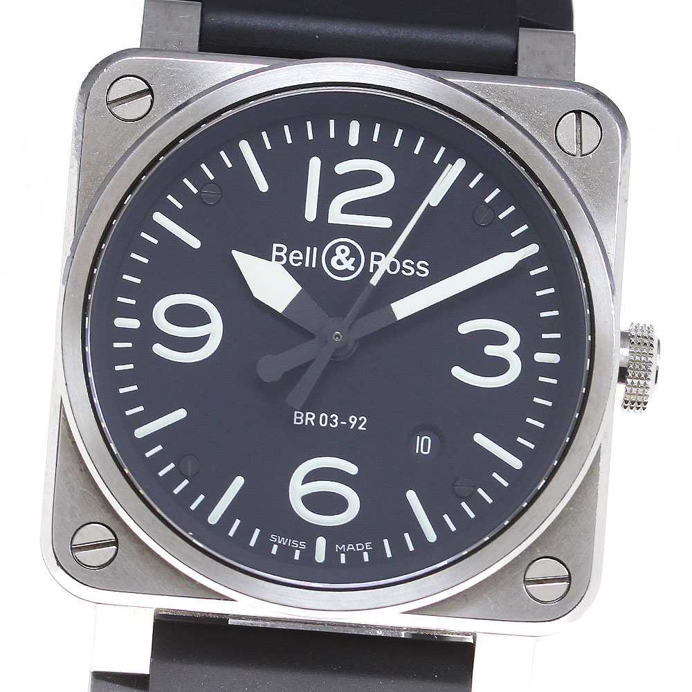 Bell&Ross BR03-92 自動巻き メンズ 腕時計 ヘリテージ デイト Bell&Ross BR03-92 自動巻き メンズ 腕時計 ヘリテージ デイト