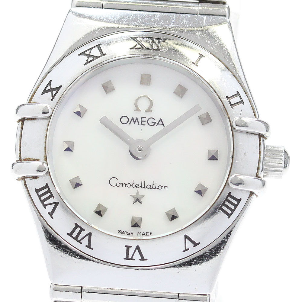 ゼロ OMEGA 1561.71 コンステレーション ミニ マイチョイス 石英 レディース _863693【中古】