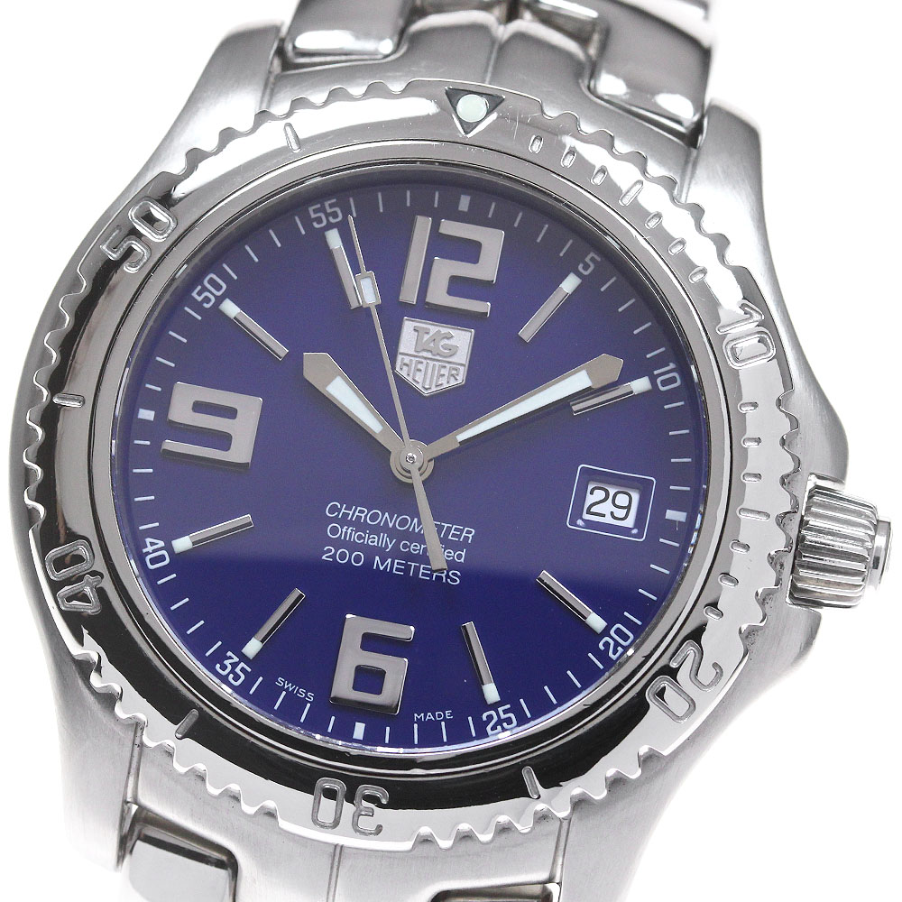 TAGHEUERタグホイヤー リンク デイト WT5111 自動巻き メンズ中古 楽天市場】【TAG HEUER】タグホイヤー リンク デイト WT5111