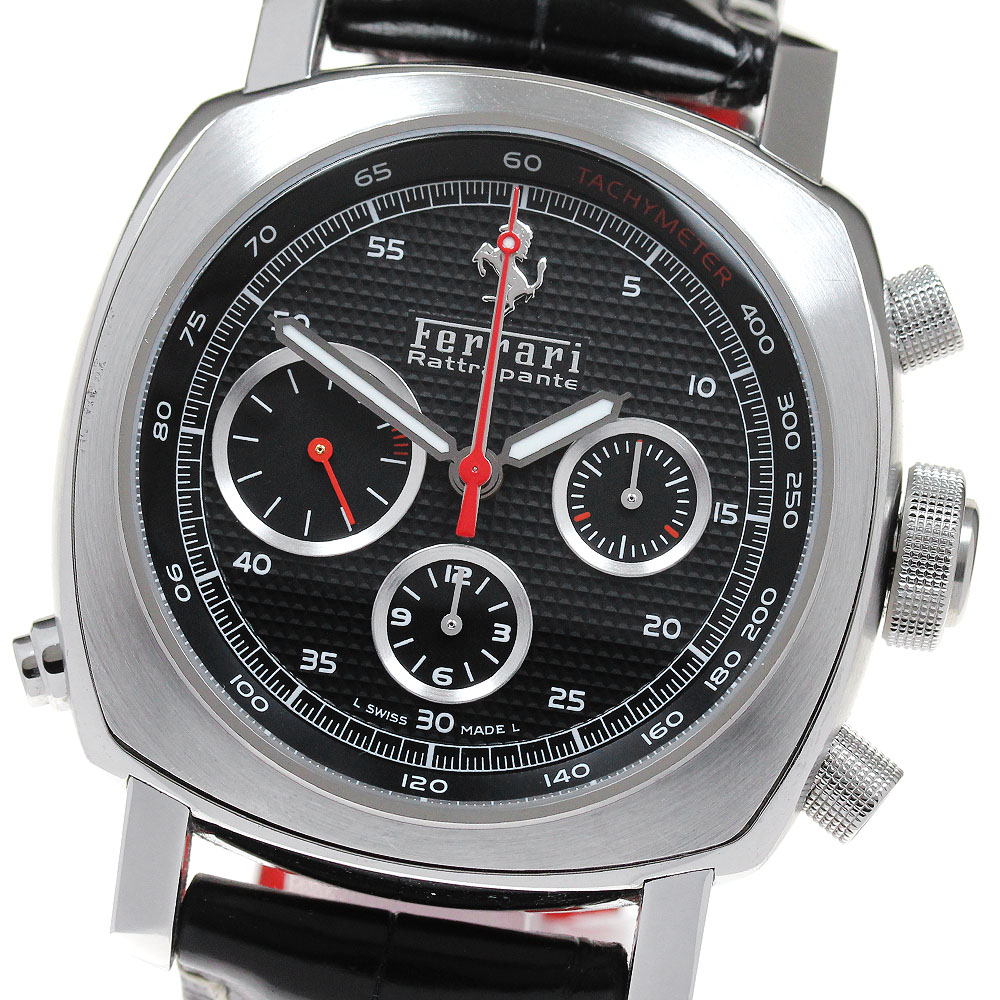 パネライ PANERAI FER00005 フェラーリ グランツーリズモ クロノグラフ 自動巻き メンズ _866799【ev15】【中古】