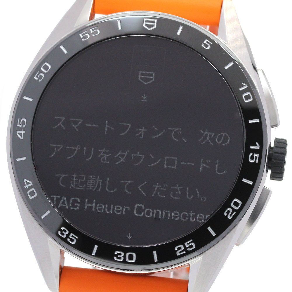 タグホイヤー TAG HEUER SBR8A10/BT6259 コネクテッド キャリバーE4 クォーツ メンズ 良品 箱・保証書付き_868647【ev20】【中古】