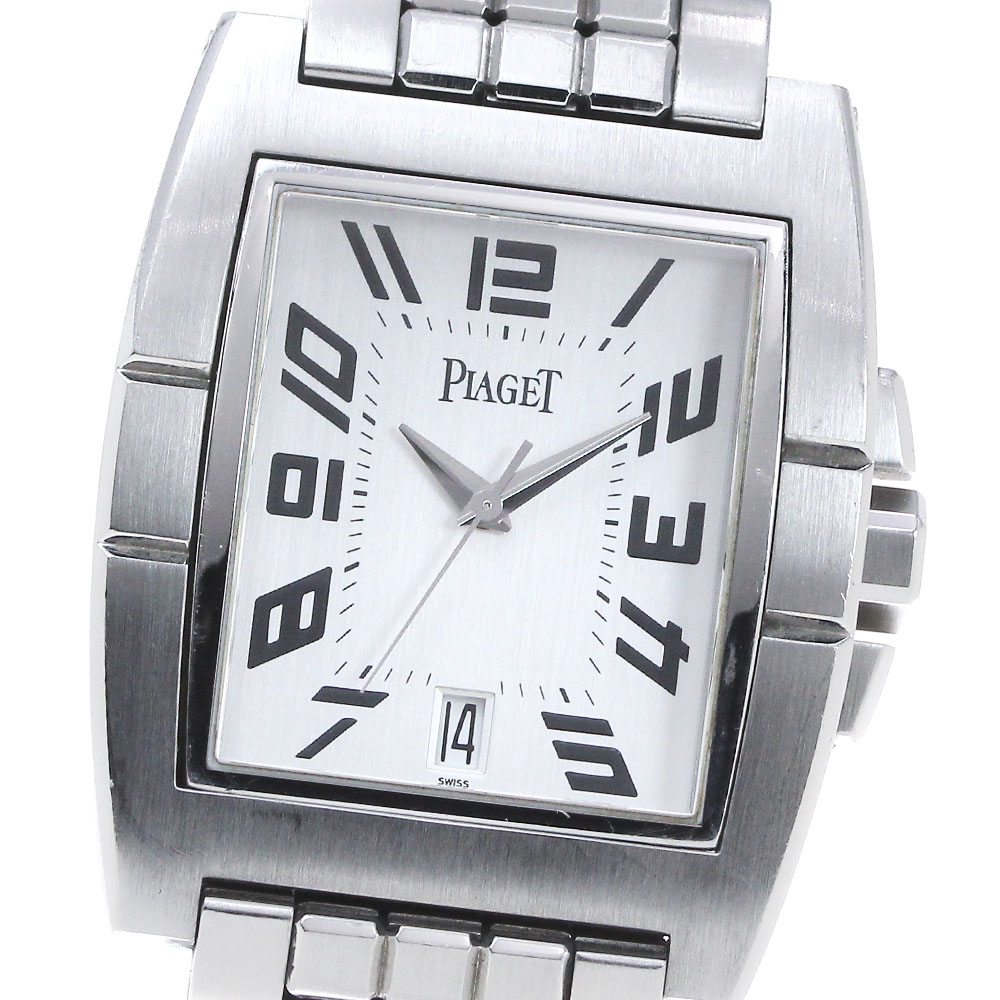 ピアジェ PIAGET P10023 引き上げる流れ デイト 自動小銃一巻き メンズ _863629【電子ボルト20】【中古】