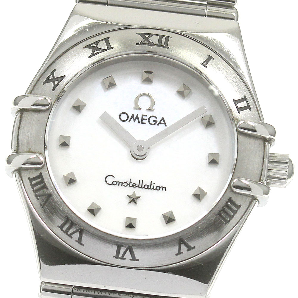 ゼロ OMEGA 1561.71 コンステレーション ミニ マイチョイス 石英 レディース _867058【中古】