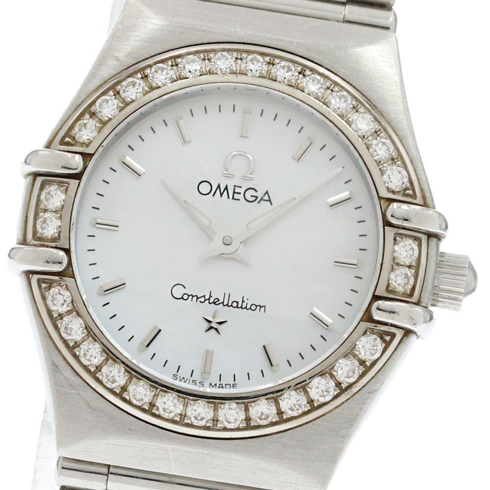 オメガ OMEGA 1498.75 コンステレーション 11Pダイヤ ダイヤベゼル 50周年記念 クォーツ レディース 保証書付き_832510 楽天市場】オメガ OMEGA 1498.75 コンステレーション 11Pダイヤ ダイヤ