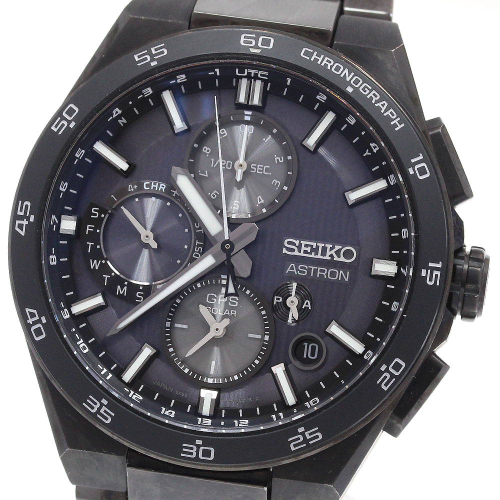 セイコー SEIKO SBXC155/5X83-0AA0-1 アストロン ネクスター 中核グループ販売店専用 GPS ソーラー電磁波 メンズ 美品 _870620【中古】