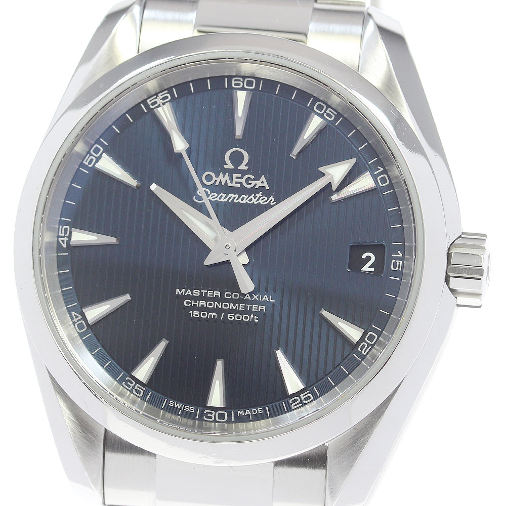 オメガ OMEGA 231.10.39.21.03.002 シーマスター アクアテラ 150Ｍ マスターコーアクシャル 自動巻き メンズ 良品 保証書付き_864483【中古】
