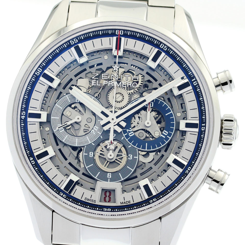 楽天市場】ゼニス ZENITH 51.2080.4061/69.C494 エルプリメロ クロノ