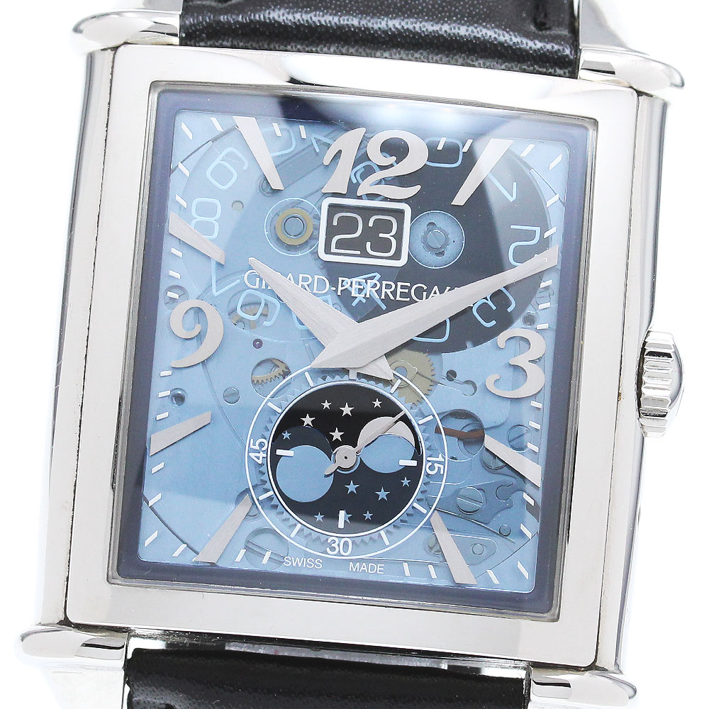 ジラール・ペルゴ GIRARD PERREGAUX 25882-11-421-BB4A ヴィンテージ 1945 XXLラージ 自動巻き メンズ 保証書付き_867017【中古】|CLOSER