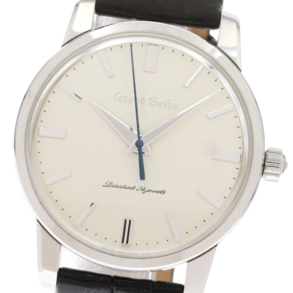 セイコー SEIKO 9S64-00B0 グランドセイコー 手巻き メンズ 良品 箱付き_873286【中古】｜CLOSER