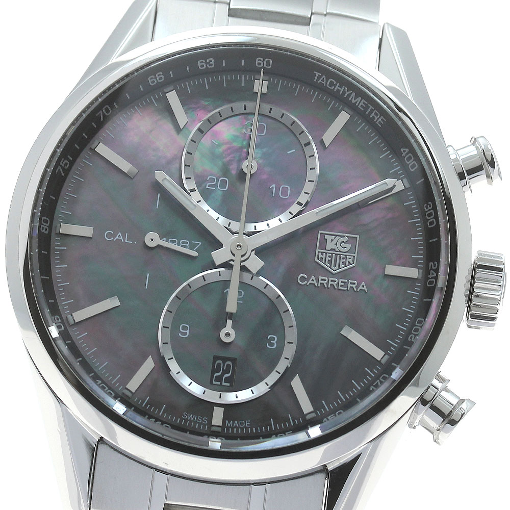 タグホイヤー TAG HEUER CAR211D カレラ 1887 クロノグラフ 日本限定 自動巻き メンズ 美品 _871364【中古】|CLOSER