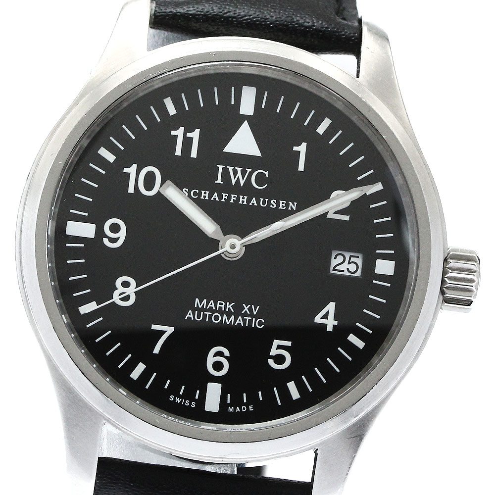 IWC 純正レザーベルト Easy Xchange ブラック マーク20 IWC 純正レザー