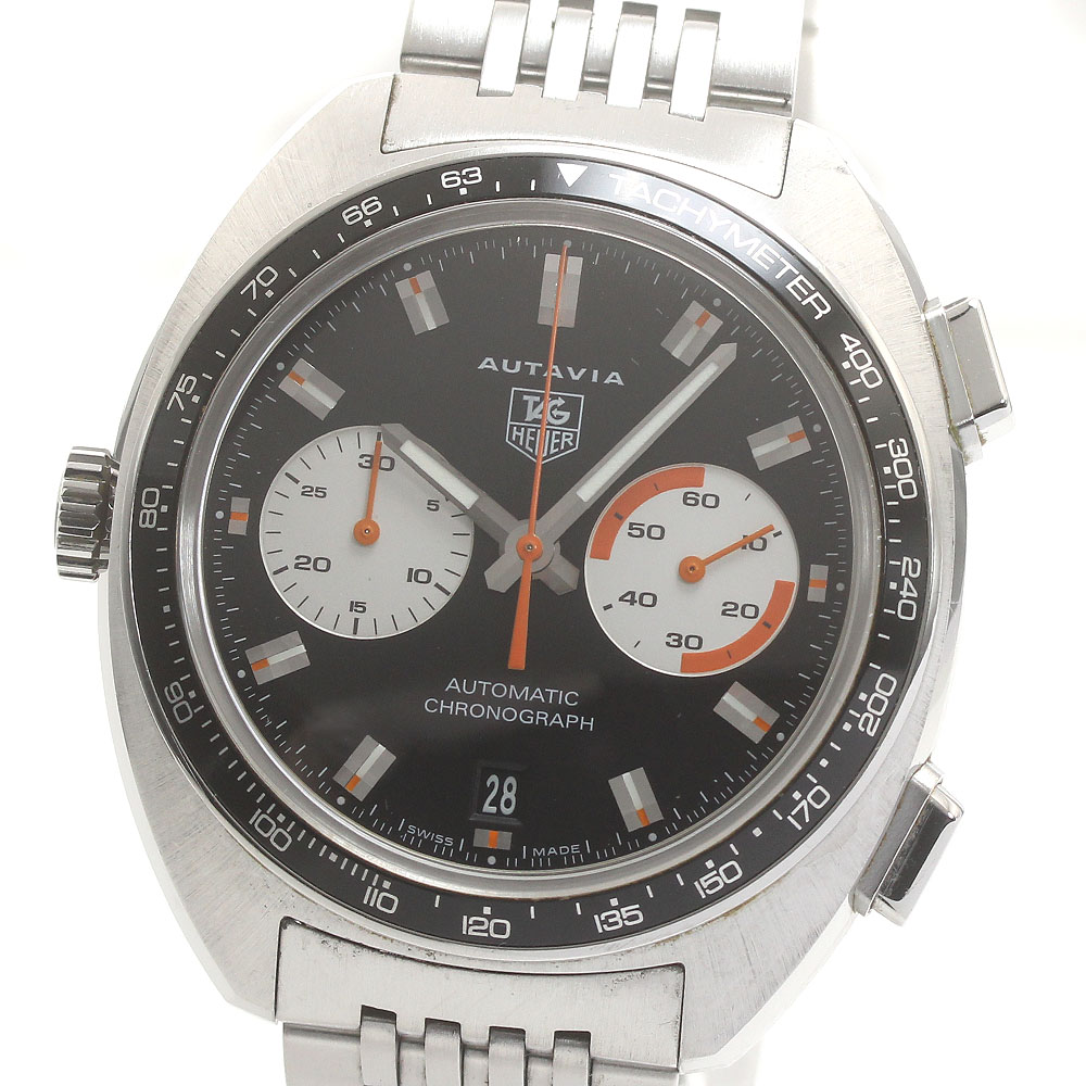訳あり タグホイヤー TAG HEUER CY2111 オータヴィア クロノグラフ 自動巻き メンズ 保証書付き_867775【中古】
