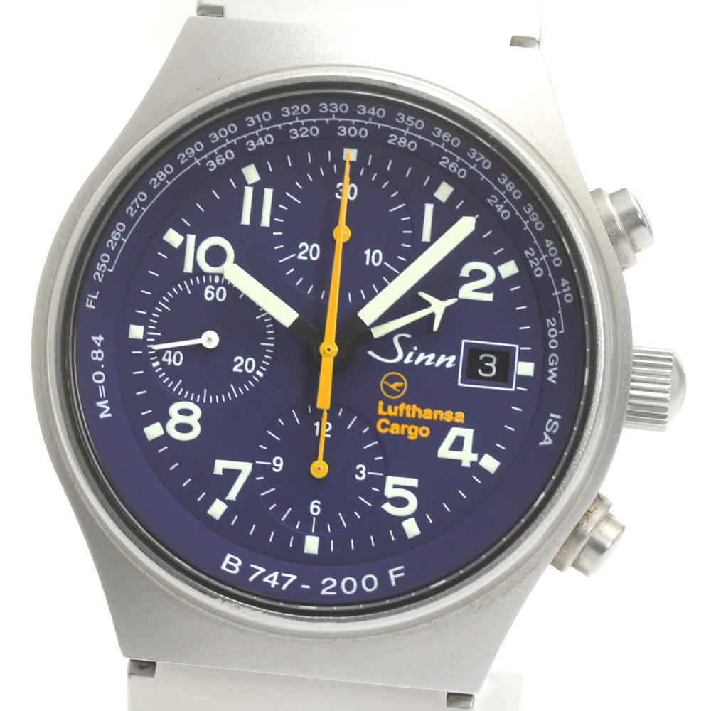 クロノ SINN 144 GMT クロノグラフETA Cal.7750トリチュウム - メルカリ
