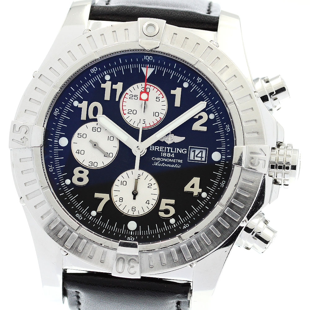 ブライトリング BREITLING A13370 スーパーアベンジャー デイト クロノグラフ 自動巻き メンズ _840602【中古】|CLOSER