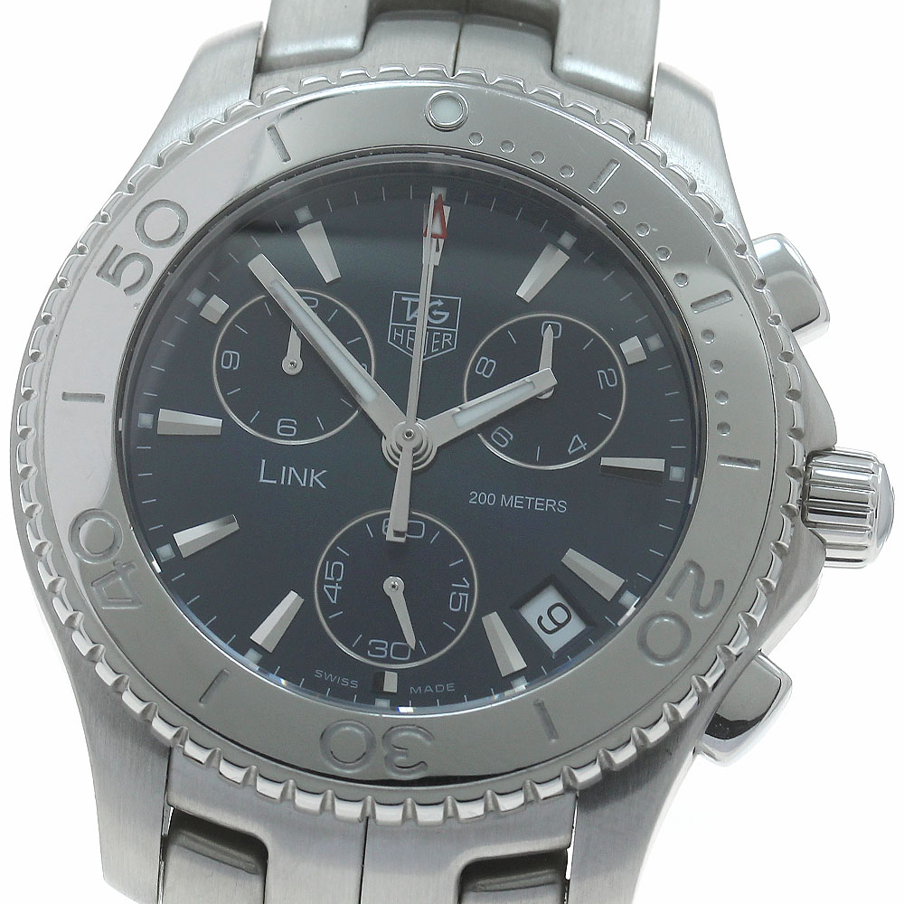 良品 タグホイヤー リンク メンズ クロノグラフ クォーツ CJ1112 楽天市場】タグホイヤー TAG HEUER CJ1112 リンク クロノグラフ