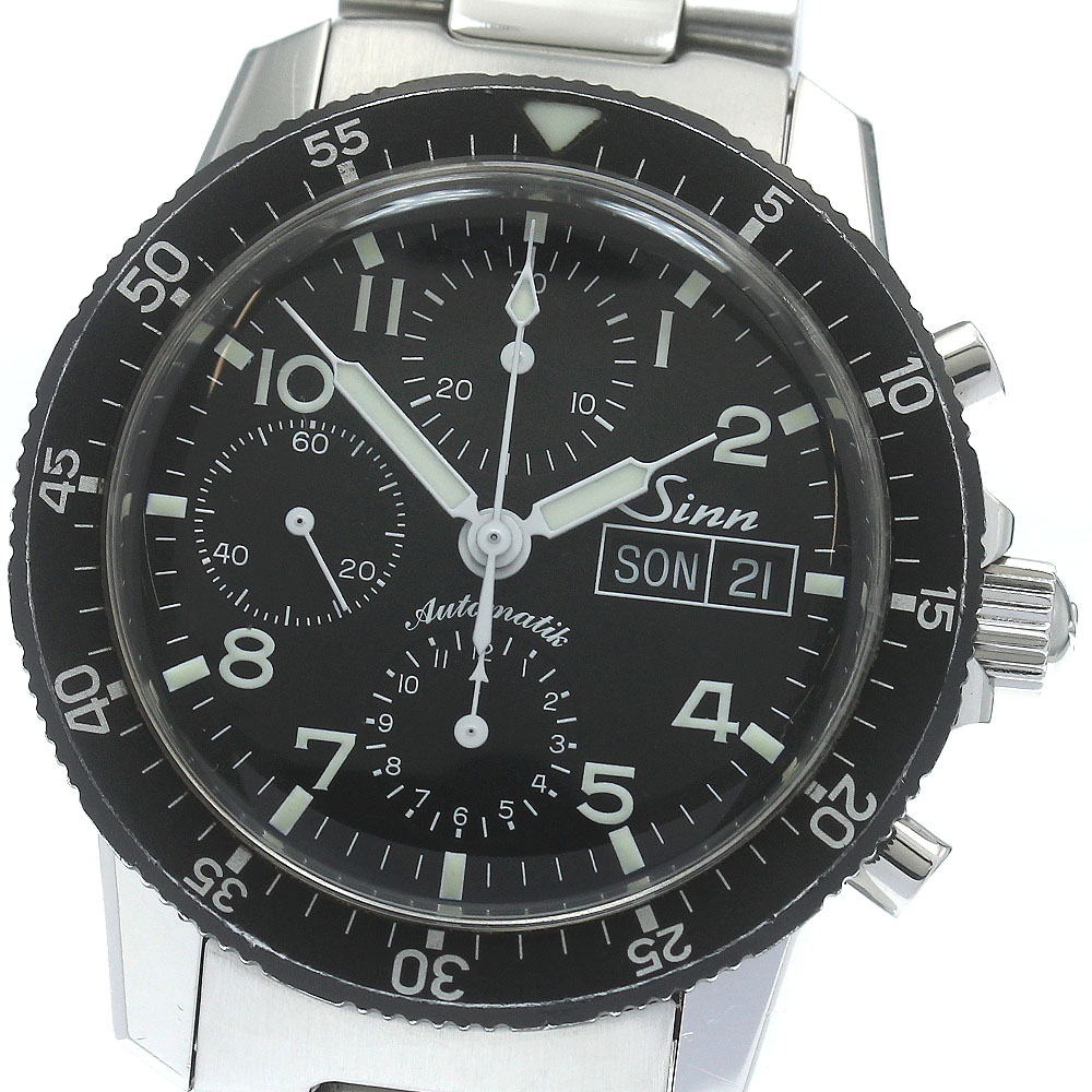 Sinn 157.M クロノグラフ 腕時計 中古)SINN ジン 157.M（商品ID：3717003628779）詳細ページ