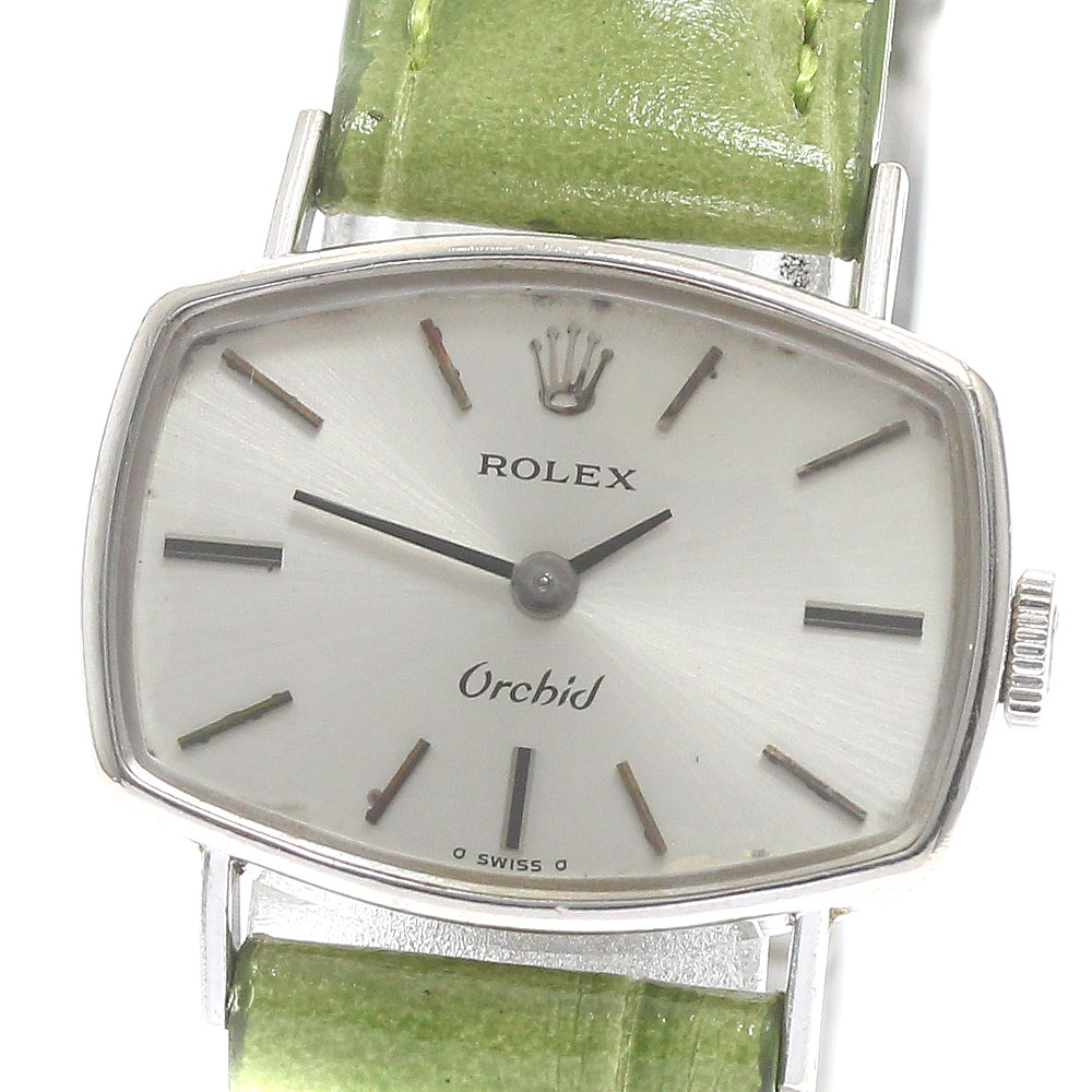 楽天市場】☆訳あり【ROLEX】ロレックス オーキッド K18WG Cal.1400