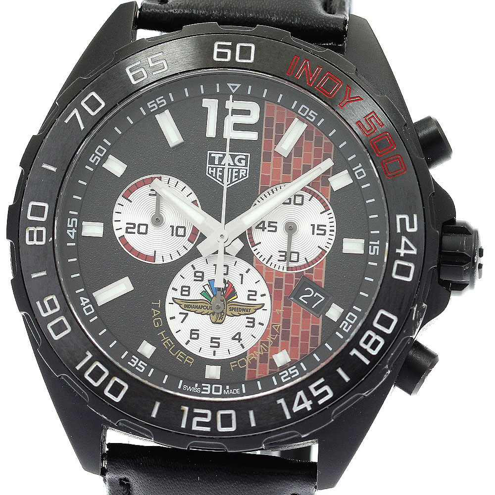 タグホイヤー TAG HEUER CAZ101AD.FT8024 フォーミュラ1 インディ500 リミテッド クォーツ メンズ 美品 箱・保証書付き_879783【中古】｜CLOSER 107,690円