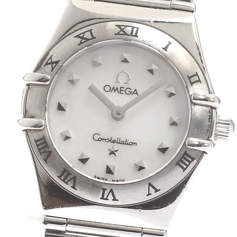 ゼロ OMEGA 1561.71 コンステレーション 外殻文字記号盤 石英 レディース _874803【中古】