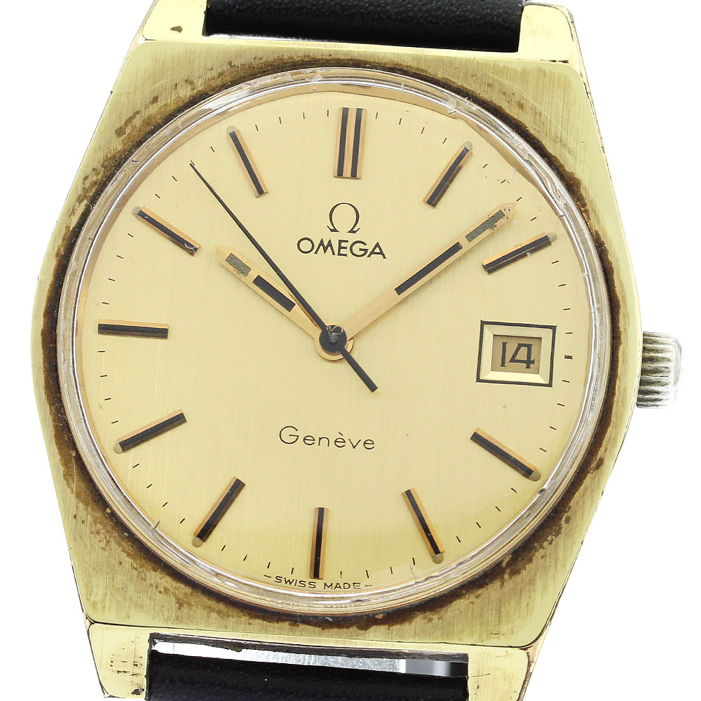 【OH済】メンズ OMEGA オメガ ジュネーブ アンティーク自動巻き時計 オメガ OMEGA｜ジュネーブ｜自動巻き・1970年代製｜アンティーク