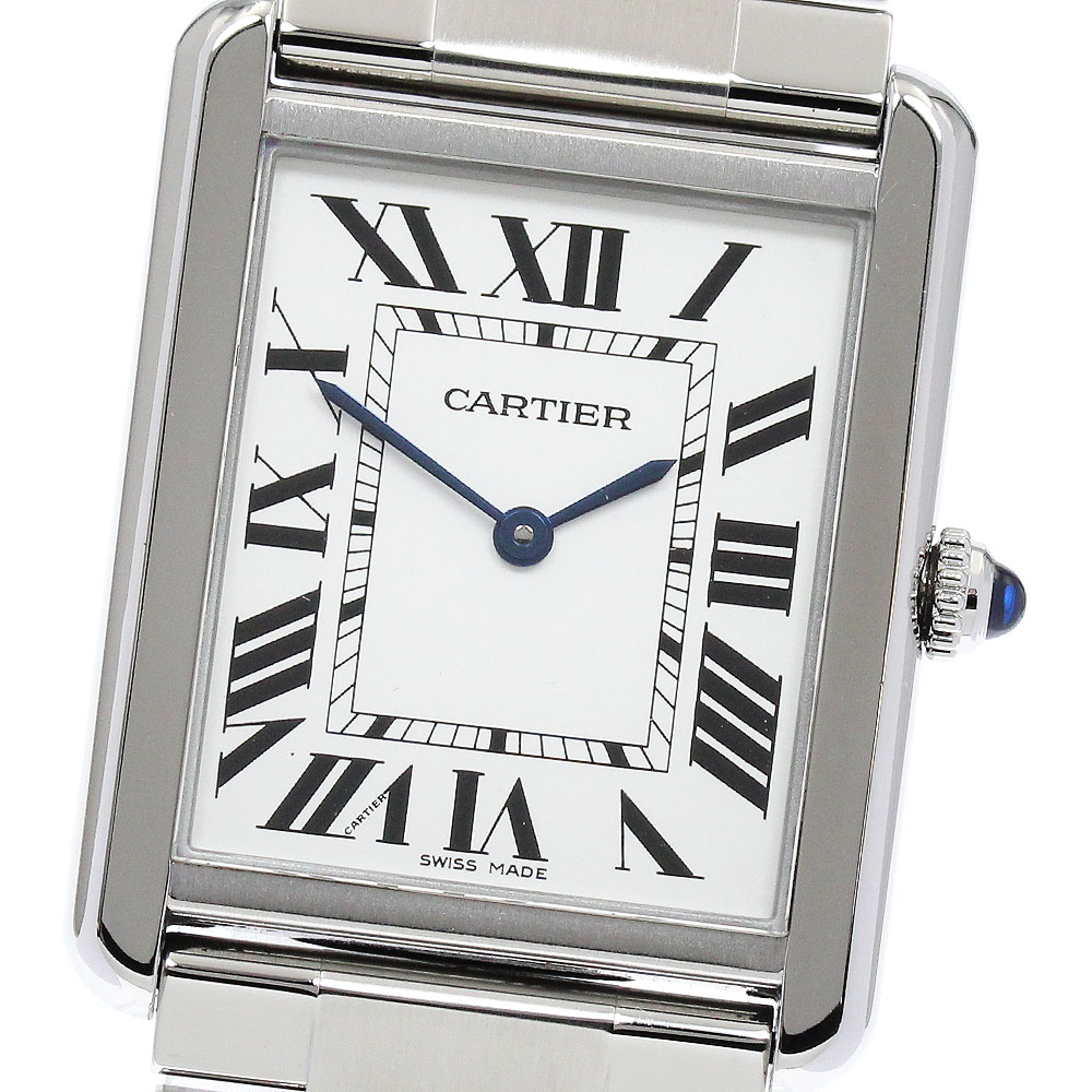 楽天市場】カルティエ【CARTIER】SSタンクソロLMメンズクォーツ