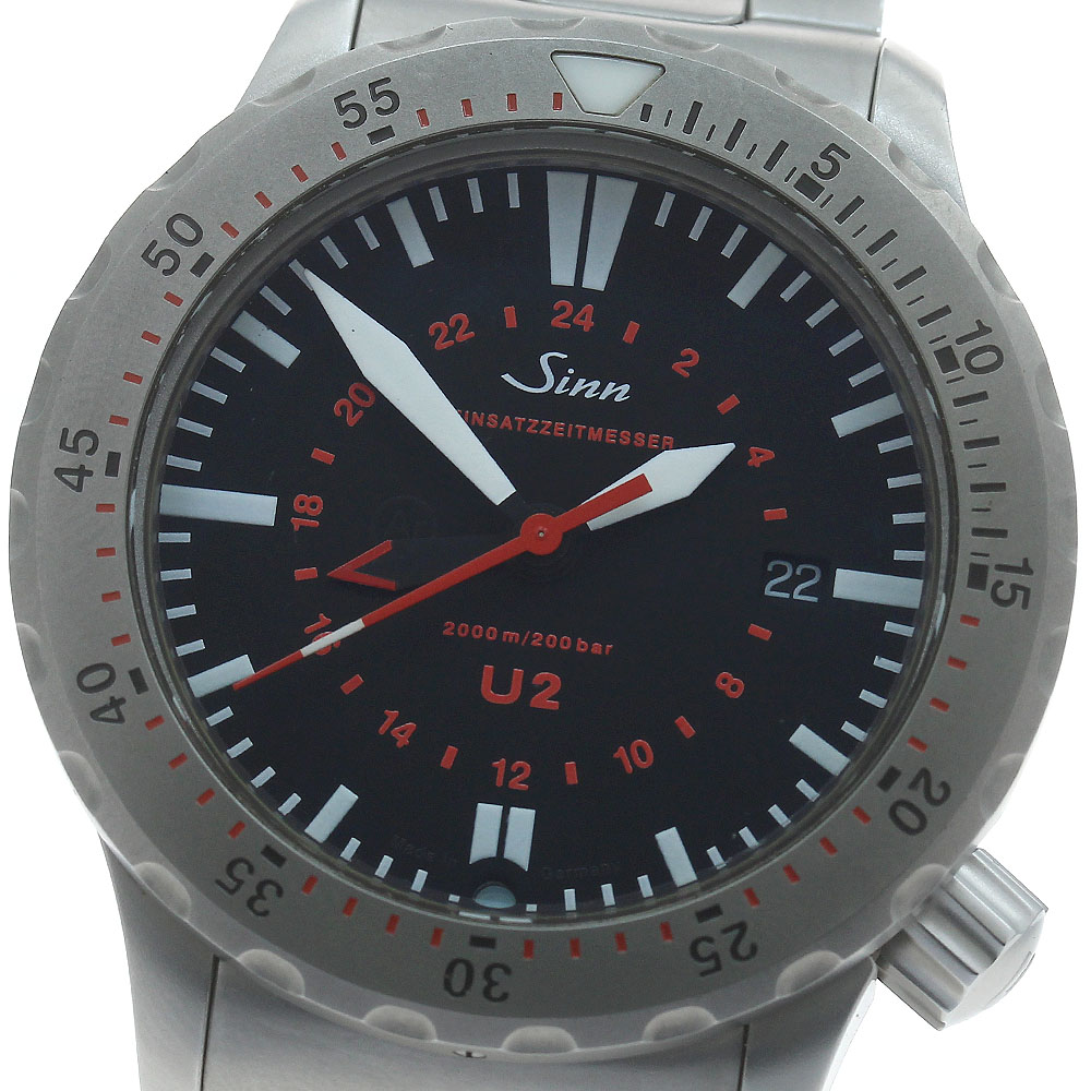 保証書 ジン Sinn U200.W EZM8 デイト ユニセックス 自動巻き U200.W（EZM8） | ドイツ製腕時計 Sinn（ジン）公式サイト
