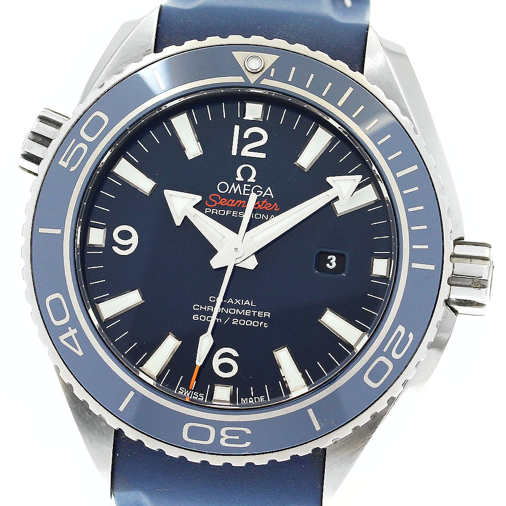 ゼロ OMEGA 232.92.38.20.03.001 シーマスター プラネットオーシャン 自動小銃一巻き ボーイズ お墨付き付き添い人_877435【中古】