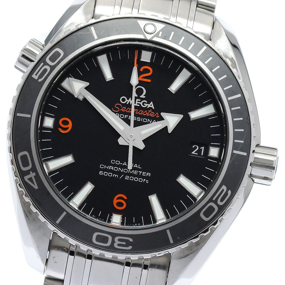 オメガ OMEGA 232.30.42.21.01.003 シーマスター プラネットオーシャン デイト 自動巻き メンズ 保証書付き_877443【中古】 241,258円