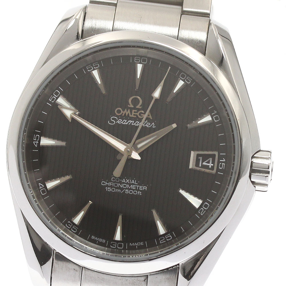 オメガ OMEGA 231.10.39.21.06.001 シーマスター アクアテラ デイト 自動巻き メンズ _868916【中古】