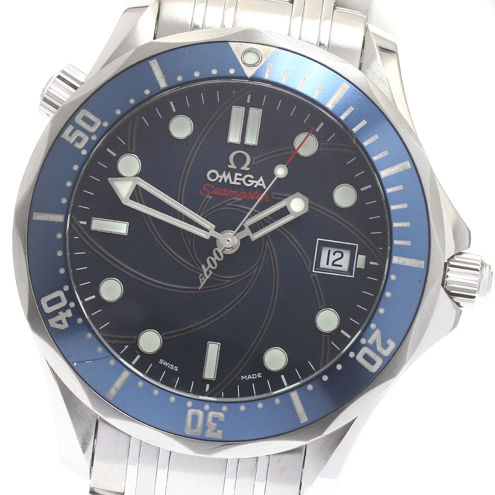 オメガ OMEGA 2226.80 シーマスター300 007 ジェームズボンド デイト コーアクシャル 自動巻き メンズ 良品 _879217【中古】 281,160円