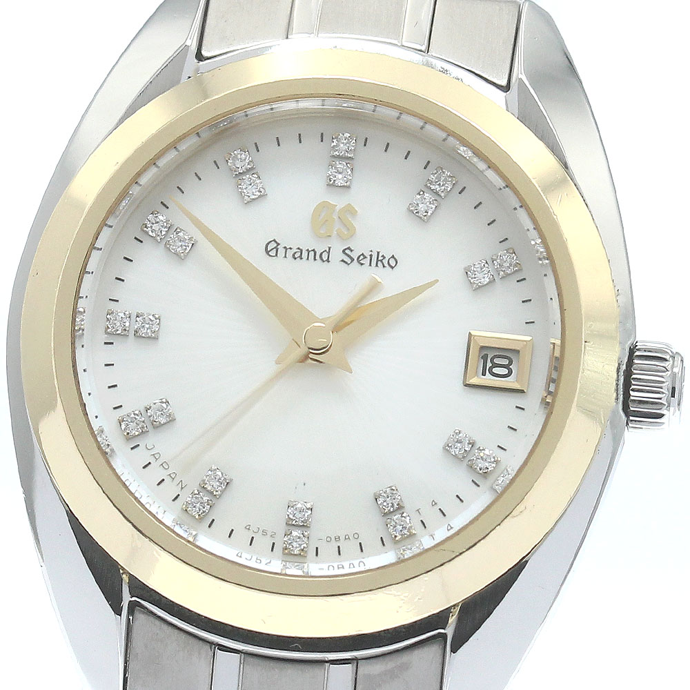 未使用【完品】グランドセイコー 腕時計 クォーツ 4J52-0AB0 稼働品 SEIKO/セイコー】 4J52-0AB0 グランドセイコー 腕時計