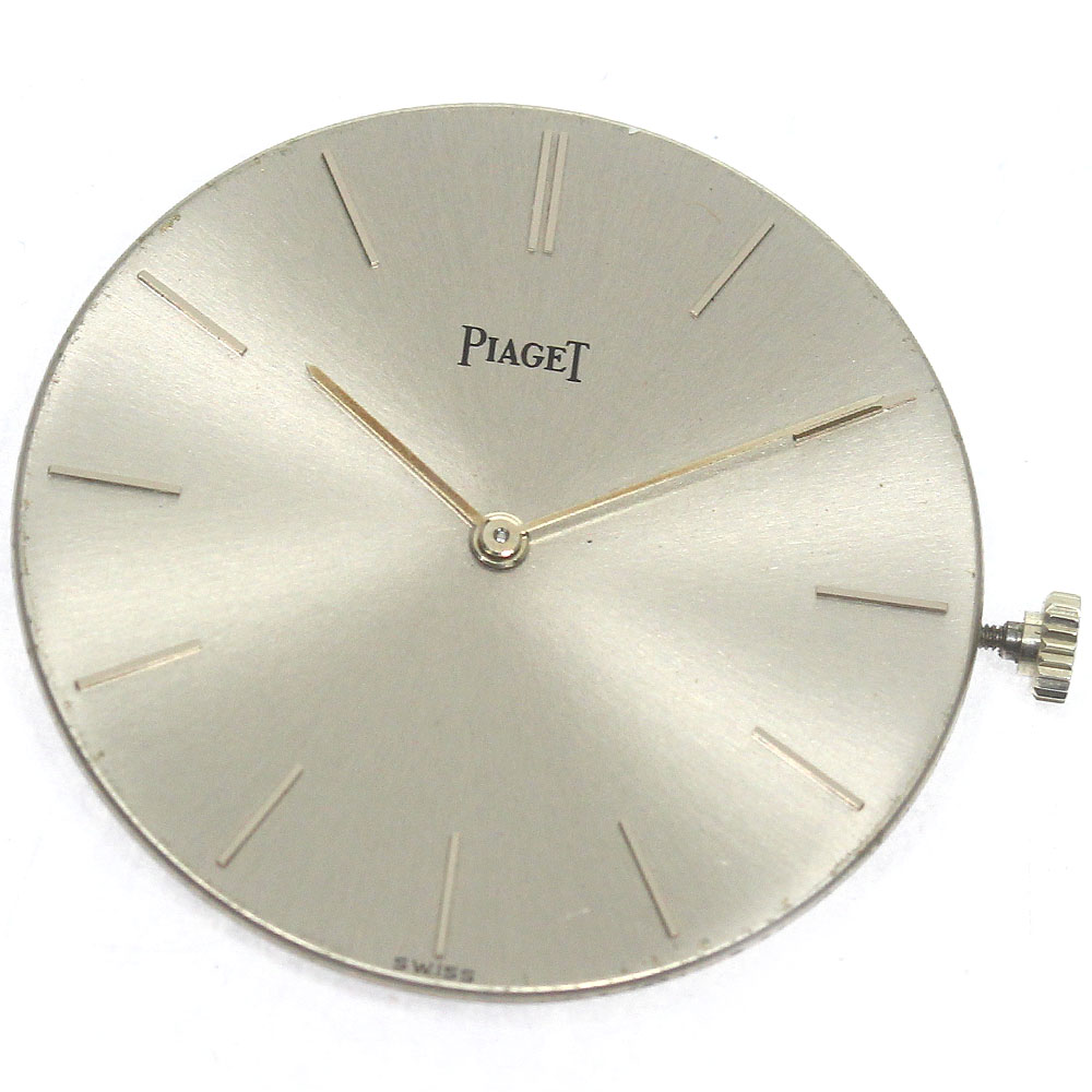 PIAGET　ピアジェ　手巻き　稼働品　ムーブメント付文字盤 稼働品！PIAGET ピアジェ cal.20P ムーブメント 手巻き - メルカリ