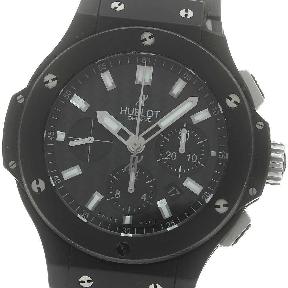 訳あり ウブロ HUBLOT 301.CI.1770.RX ビッグバン エボリューション ブラックマジック クロノグラフ デイト 自動巻 メンズ 保証書付_867843【中古】｜CLOSER
