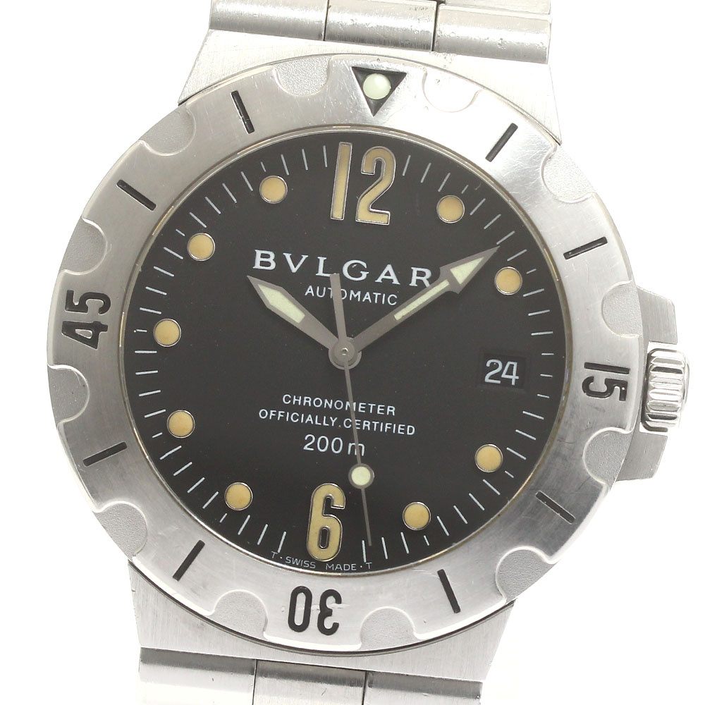 楽天市場】【ウォッチ】BVLGARI ブルガリ ディアゴノ スクーバー 200m