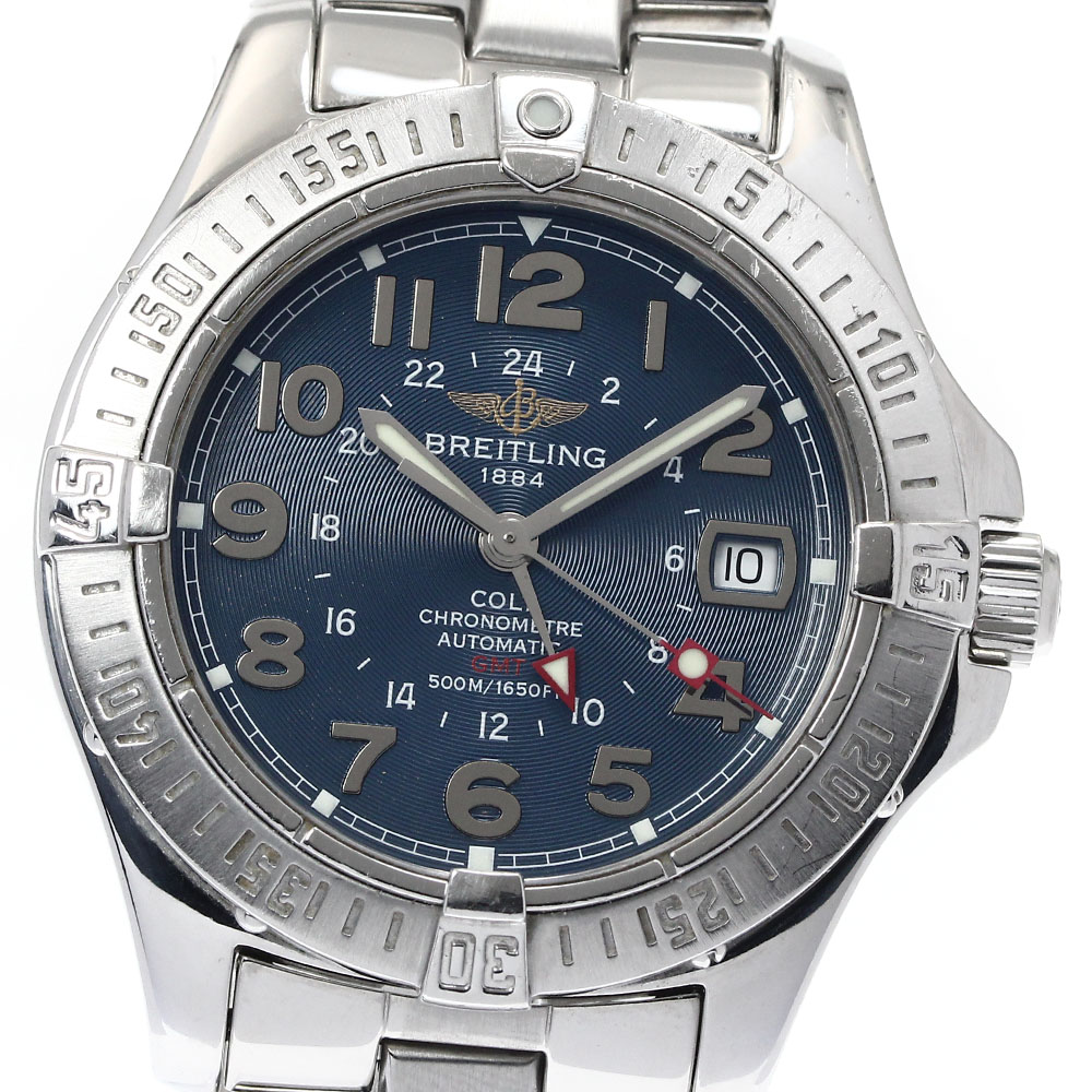 楽天市場】☆良品【BREITLING】ブライトリング コルト GMT