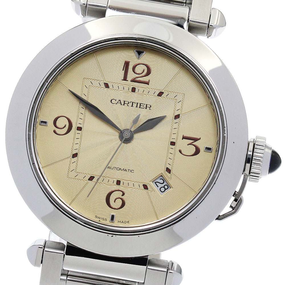 カルティエ CARTIER WSPA0033 パシャ ドゥ カルティエ 自動巻き メンズ 良品 保証書付き_879951【中古】