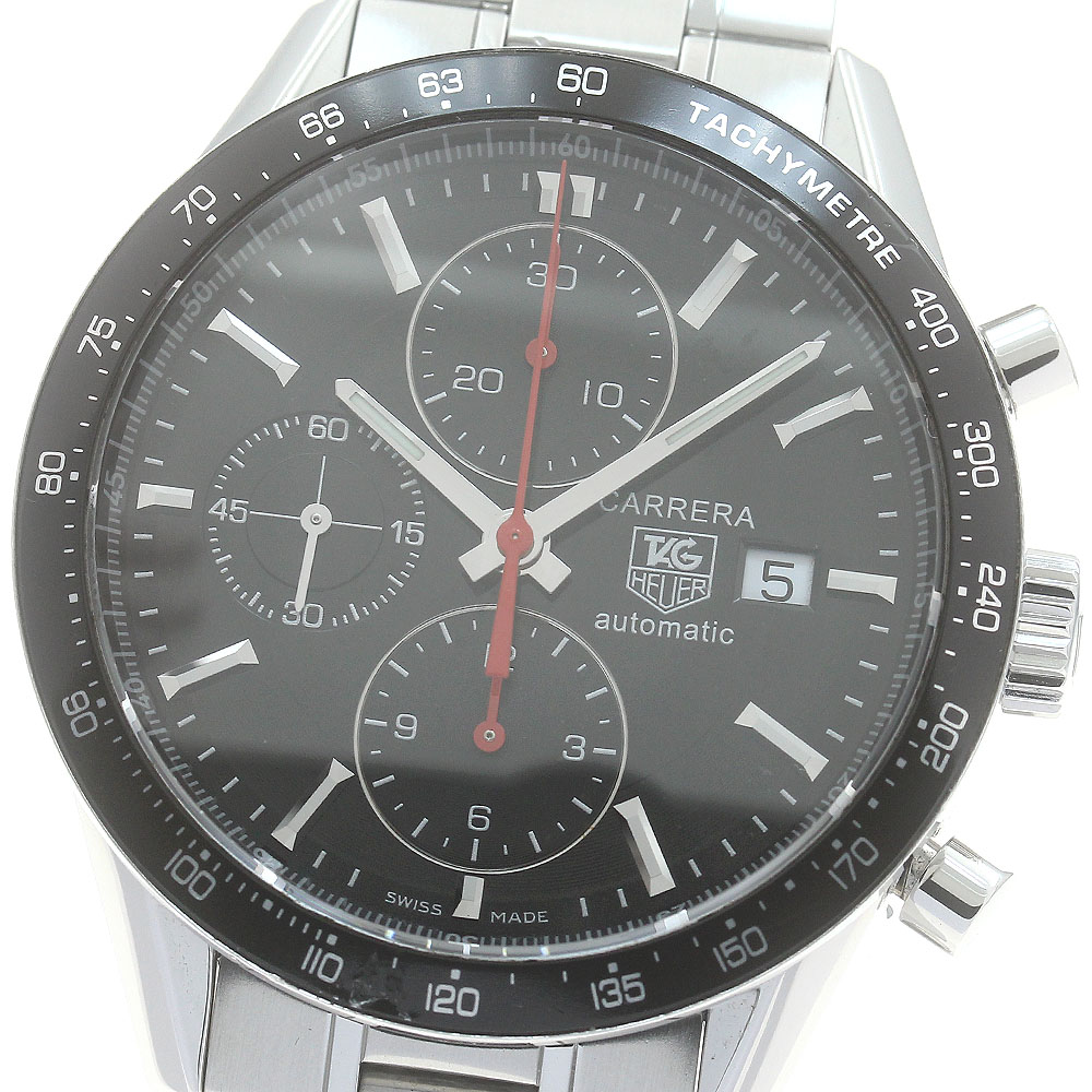 タグホイヤー TAG HEUER CV2010 レンタル商品【CV2010】TAG HEUER カレラ クロノグラフ デイト｜カリトケ