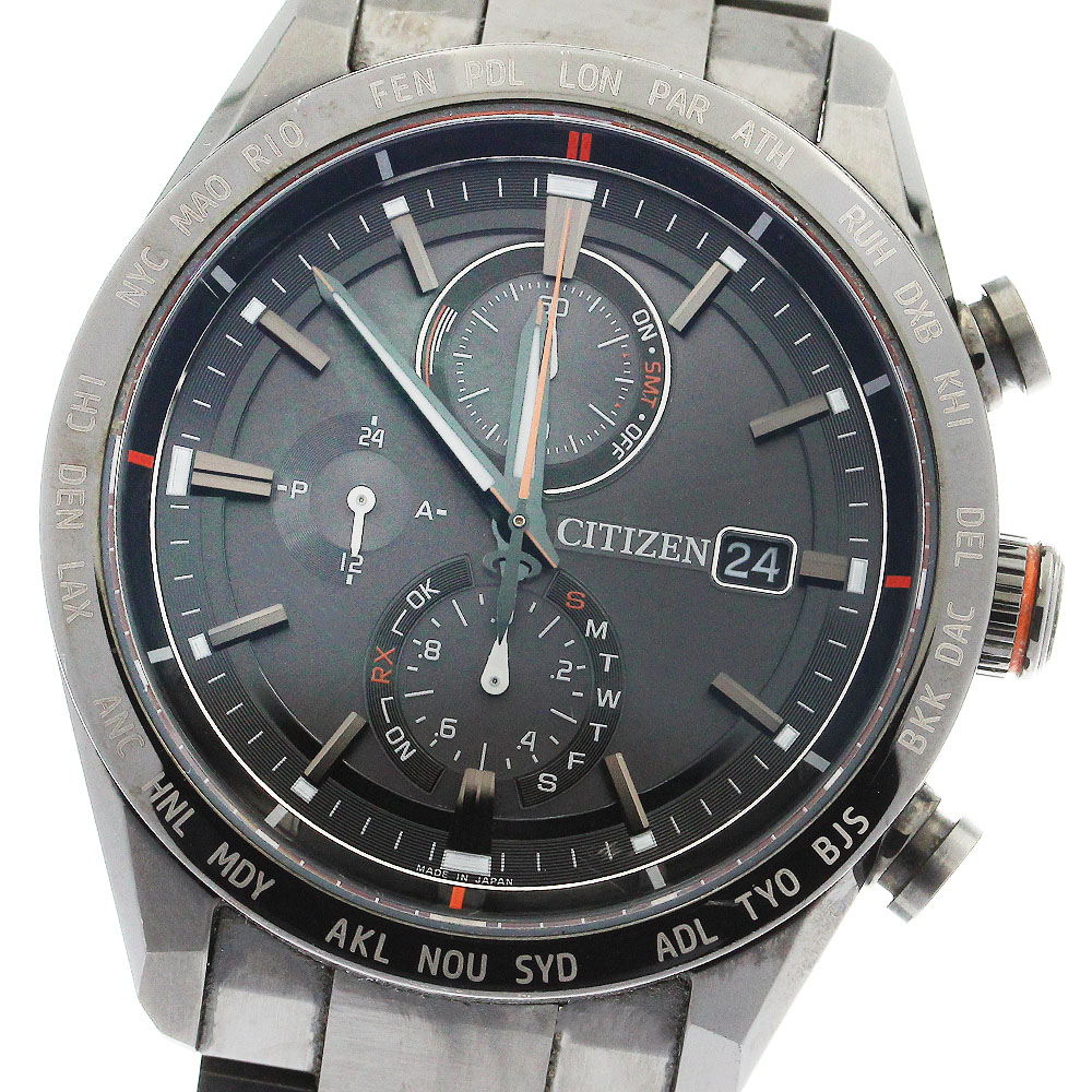 CITIZEN シチズン H804-T018696 アテッサク ロノグラフ Citizen