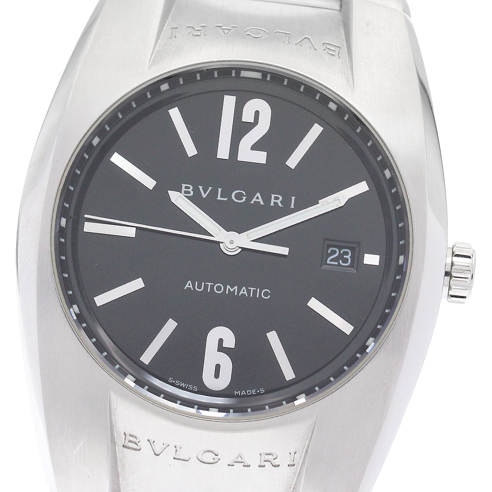 ブルガリ BVLGARI エルゴン EG30S クォーツ 黒 レディース 時計 ブルガリ BVLGARI エルゴン EG30S ブラック文字盤 SS レディース