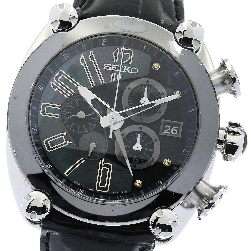 セイコー SEIKO SBLA091/5R86-0AR0 ガランテ 10th アニバーサリー リミテッドエディション スプリングドライブ メンズ _884180【ev10】【中古】