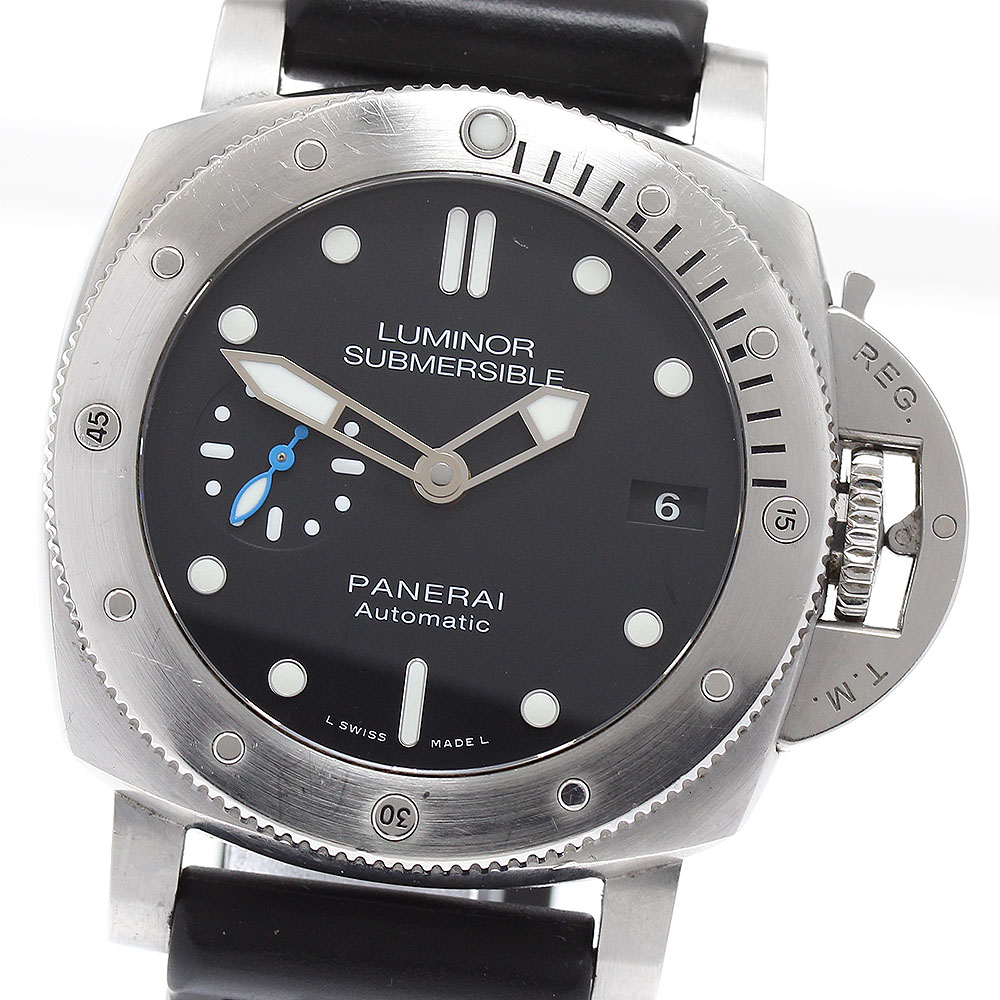 パネライ PANERAI PAM00682 ルミノール1950 サブマーシブル スモールセコンド 自動巻き メンズ 保証書付き_886901【中古】|CLOSER