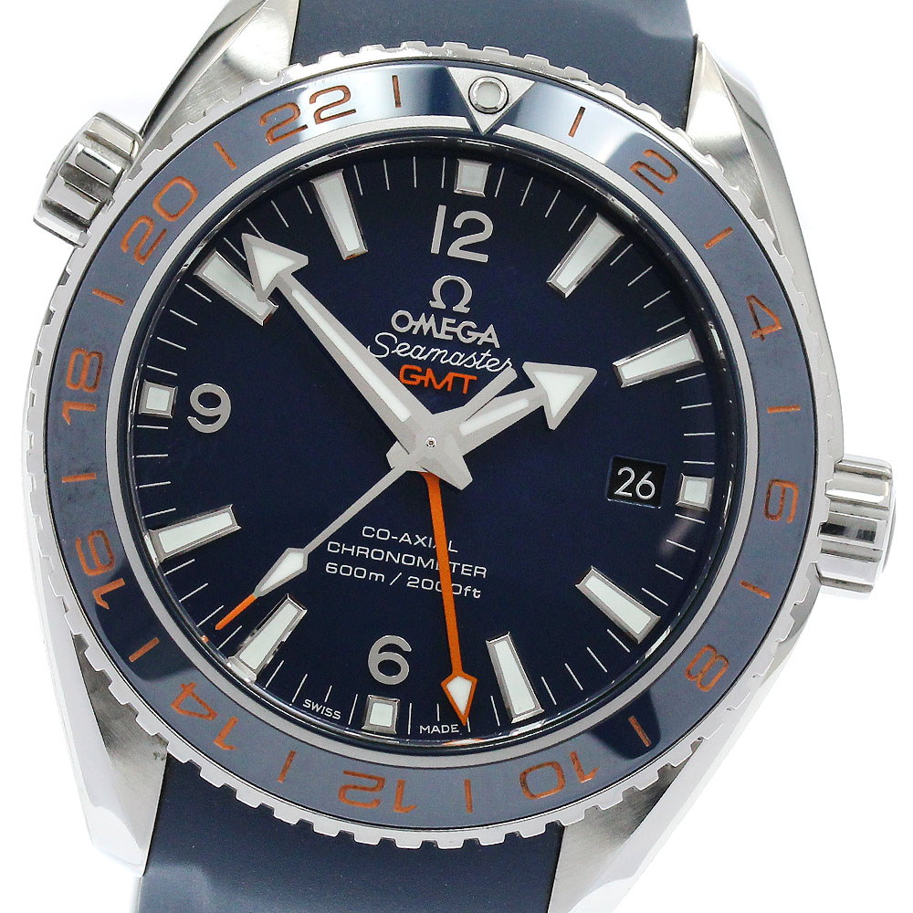 ゼロ OMEGA 232.32.44.22.03.001 シーマスター プラネットオーシャン グッドプラネット コーアクシャル 自動小銃一巻き メンズ 良品 _888090【中古】 腕時計-メンズ腕時計