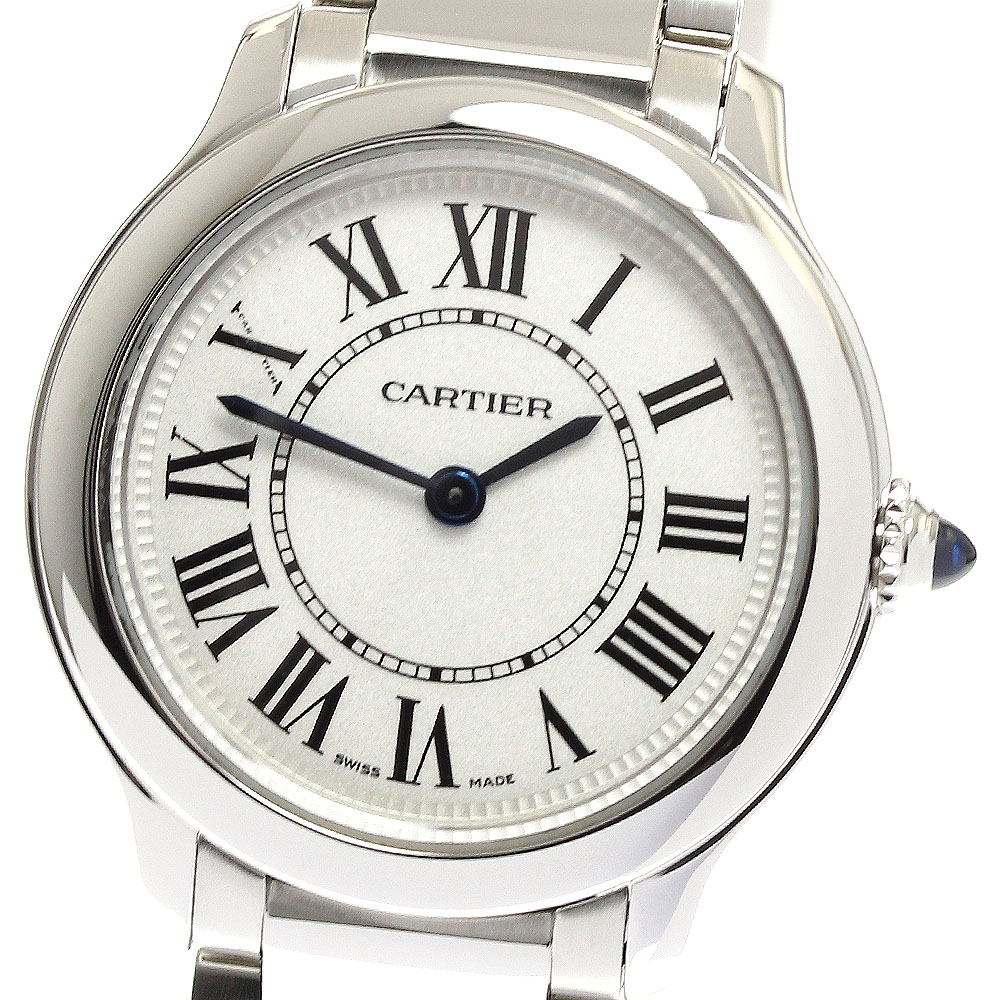 カルティエ CARTIER WSRN0033 ロンドマスト ドゥ カルティエ 29ｍｍ クォーツ レディース 良品 保証書付き_877924【中古】 213,400円