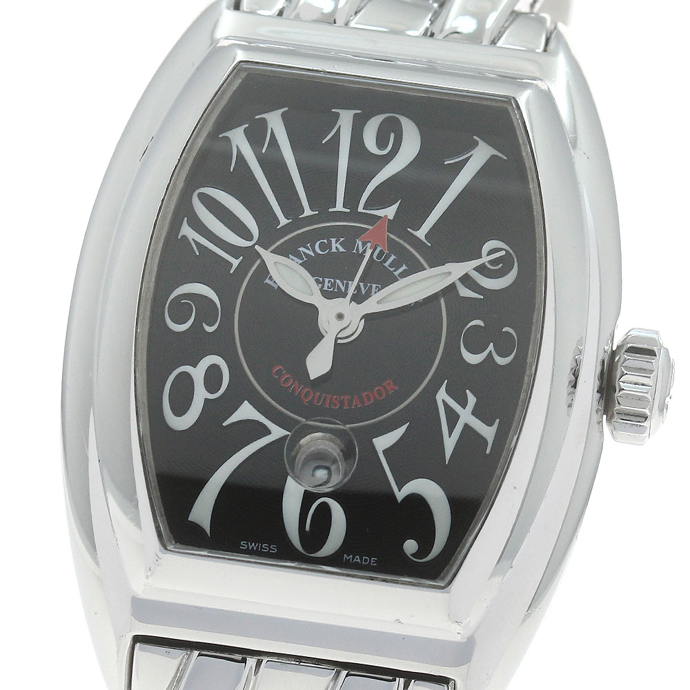 フランクミュラー FRANCK MULLER 8005LSC コンキスタドール デイト 自動巻き レディース _876444【ev20】【中古】｜CLOSER