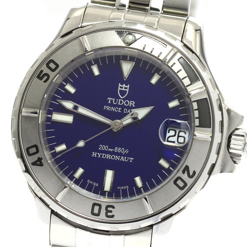 チュードル TUDOR 85190P ハイドロ万覚え帳 デイト 自動小銃一巻き メンズ 良品 _879252【電子ボルト15】【中古】